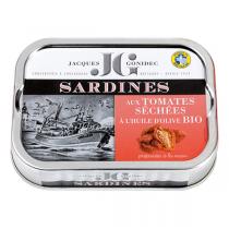 Jacques Gonidec - Sardines tomates séchées et huile d'olive 115g