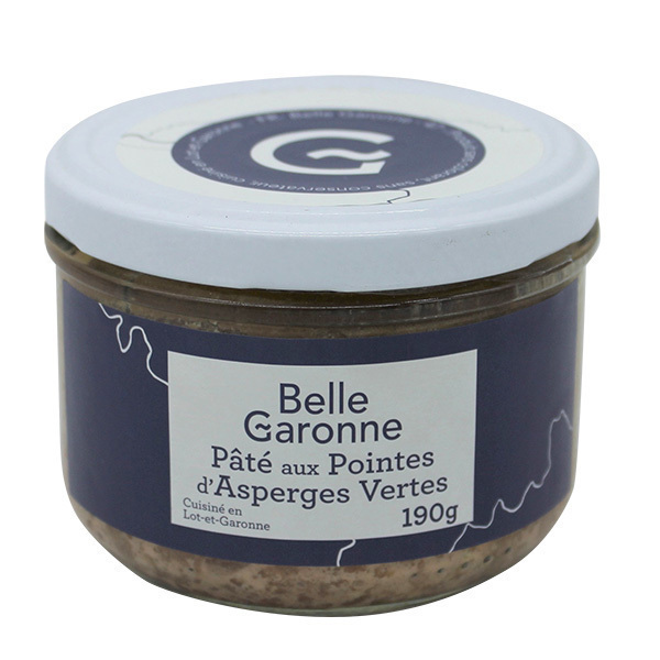 Belle Garonne - Pâté aux pointes d'asperges vertes 190g