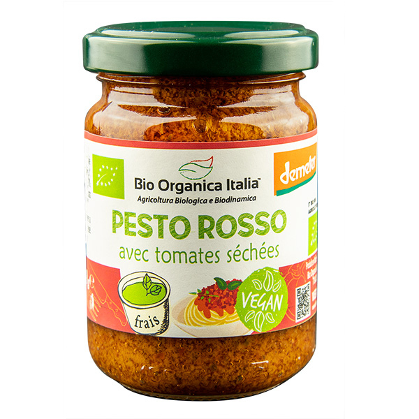 Bio Organica Italia - Pesto rouge aux tomates séchées 140g