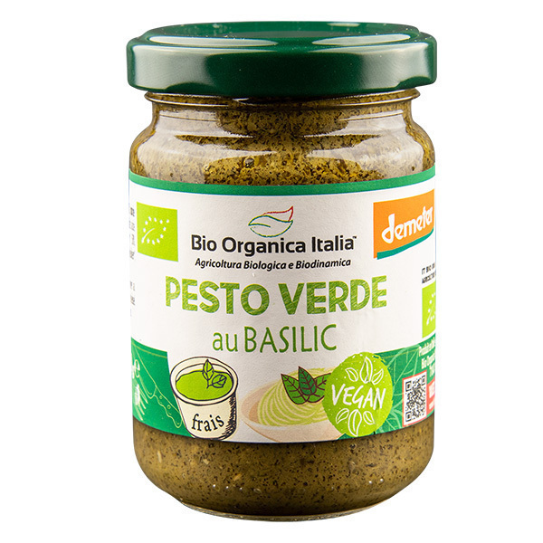 Bio Organica Italia - Pesto vert au basilic 140g