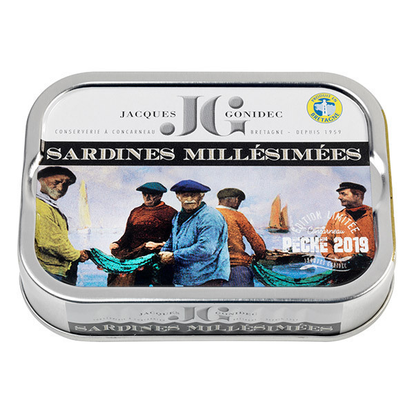 Jacques Gonidec - Sardines millésimées 115g Jacques Gonidec - Sardines millésimées 115g