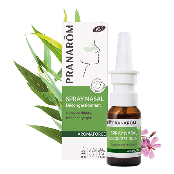 Pranarôm - Spray nasal décongestionnant 15ml