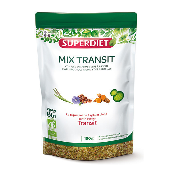 SUPERDIET - Mix transit bio en poudre 150g SUPERDIET - Mix transit bio en poudre 150g