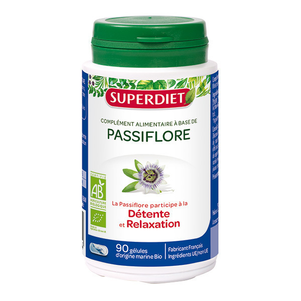 SUPERDIET - Passiflore bio 90 gélules