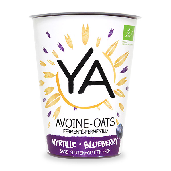 Ya - Douceur végétale fermentée Avoine Myrtille 400g Ya - Douceur végétale fermentée Avoine Myrtille 400g