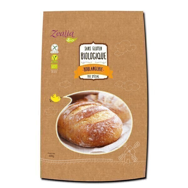 Zealia - Mix boulangerie 400g Zealia - Mix boulangerie 400g