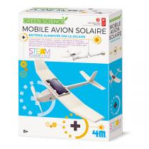 4M - Kit Construction Mobile Avion Solaire - Dès 5 ans