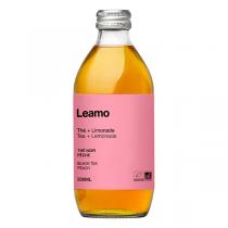Leamo - Soda thé noir pêche bio 33cl