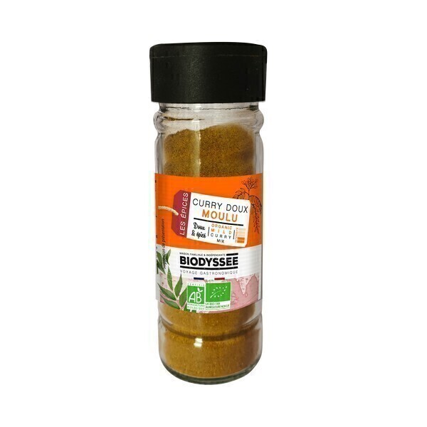 Biodyssée - Curry doux moulu 30g Biodyssée - Curry doux moulu 30g