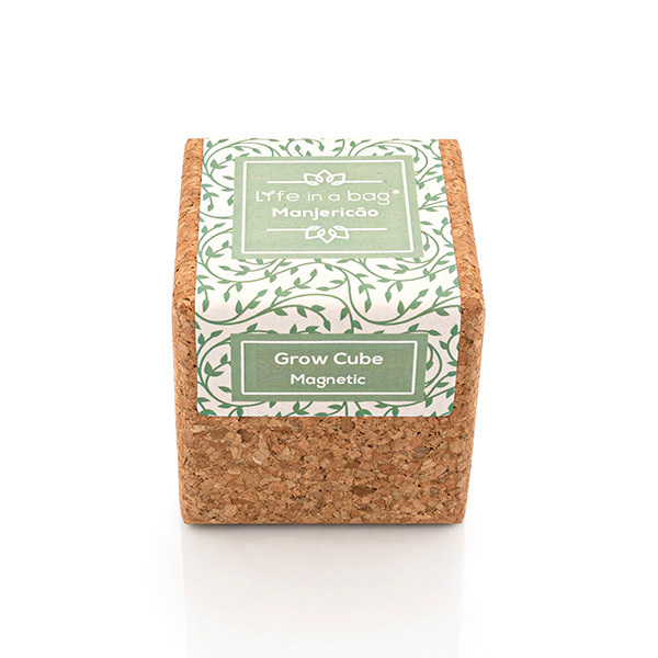 Life in a Bag - Kit de culture aimante Grow Cube basilic Life in a Bag - Kit de culture aimante Grow Cube basilic