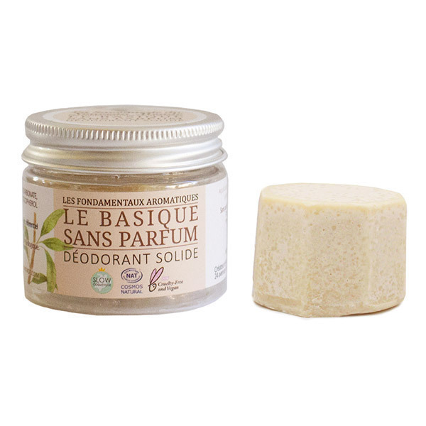 La Savonnerie du Nouveau Monde - Déodorant solide le Basique sans parfum 30g La Savonnerie du Nouveau Monde - Déodorant solide le Basique sans parfum 30g