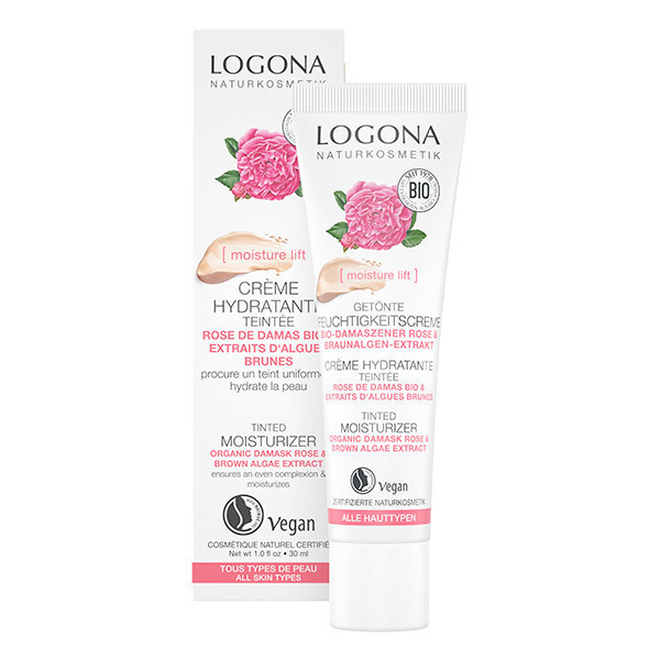 Logona - Crème teintée rose de Damas 30ml