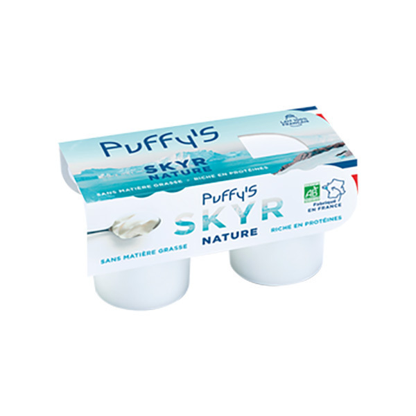 Puffy's - Yaourts Skyr nature 2x125g