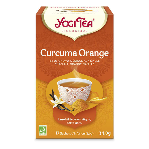 Yogi Tea - Infusion Curcuma Orange 17 sachets