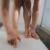 Tapis de bain caoutchouc naturel 75x34 cm - Marbre