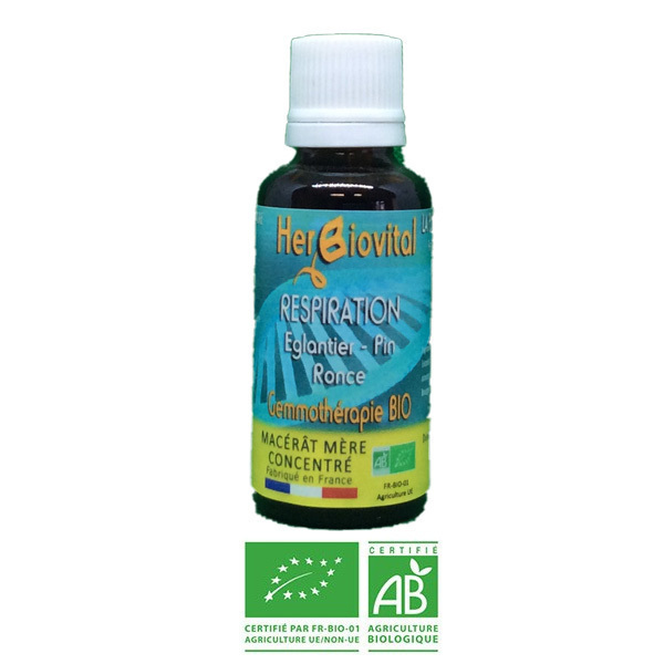 Herbiovital - Respiration - Le Macérât pour mieux respirer - 30 ml