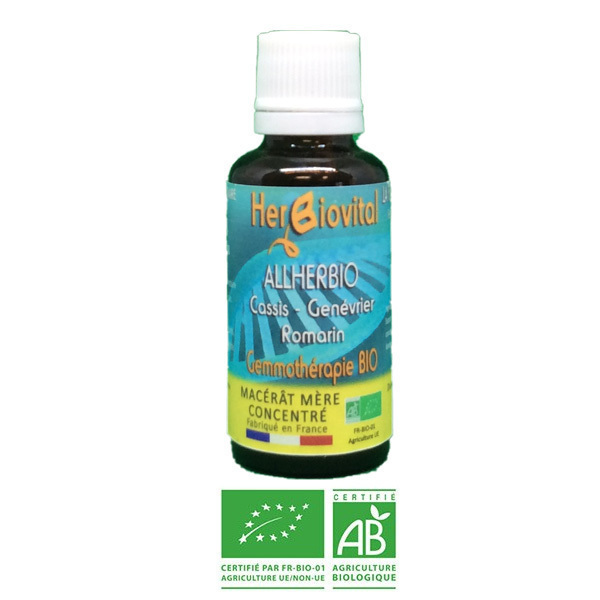 Herbiovital - Allherbio - Le Macérât des allergies - 30ml