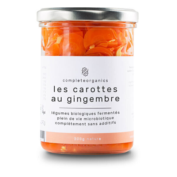Completeorganics - Carottes au gingembre 300g