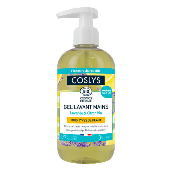 Coslys - Gel lavant mains lavande et citron 30cl
