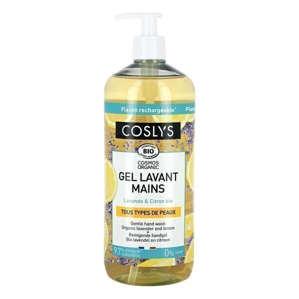 Coslys - Gel lavant mains lavande et citron 1L