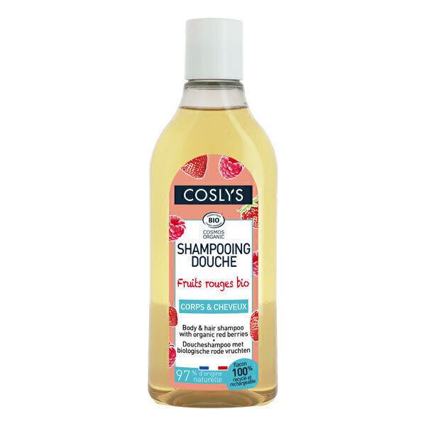 Coslys - Shampoing douche fruits rouges 250ml