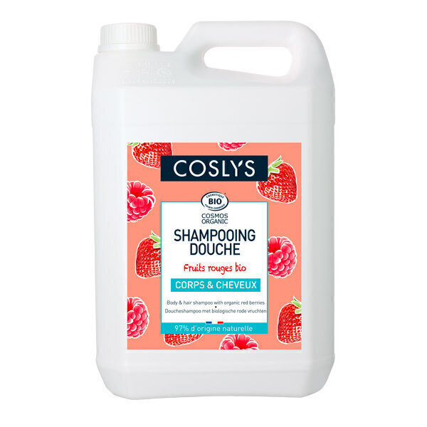 Coslys - Shampoing douche fruits rouges 5L