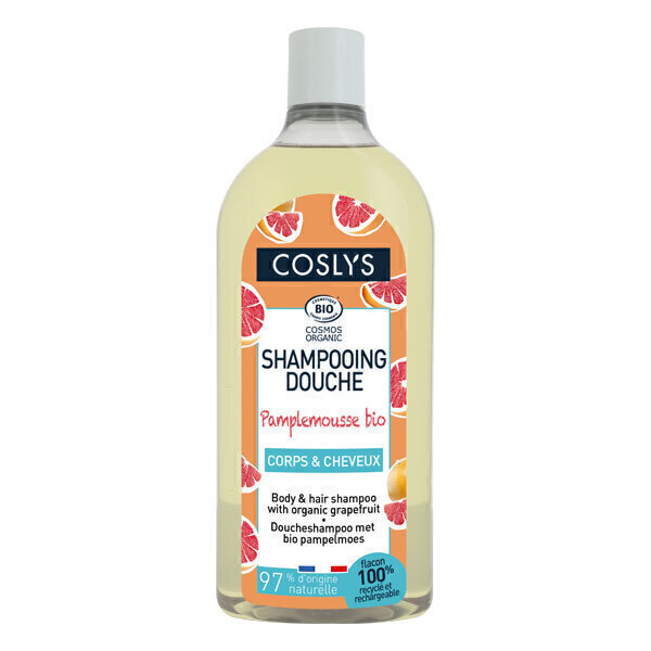 Coslys - Shampoing douche pamplemousse 750ml