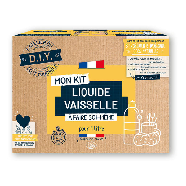 L'Atelier Du Do It Yourself - Kit DIY pour Liquide Vaisselle 1L
