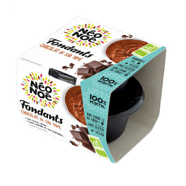 Néo Noé - Fondant végétal au chocolat 2 x 70g