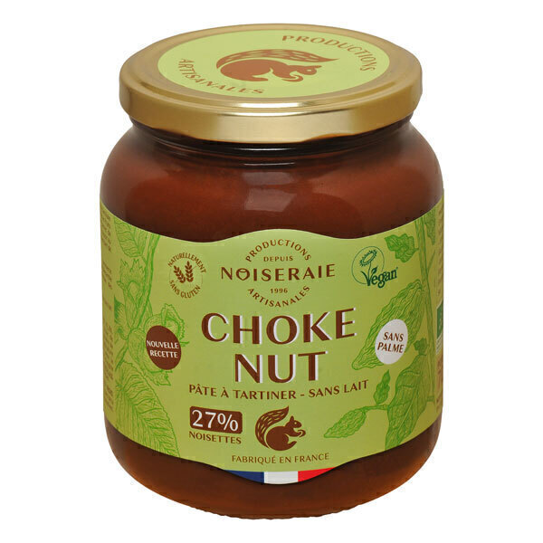 Noiseraie - Pâte à tartiner Choke Nut 27% noisettes 700 g