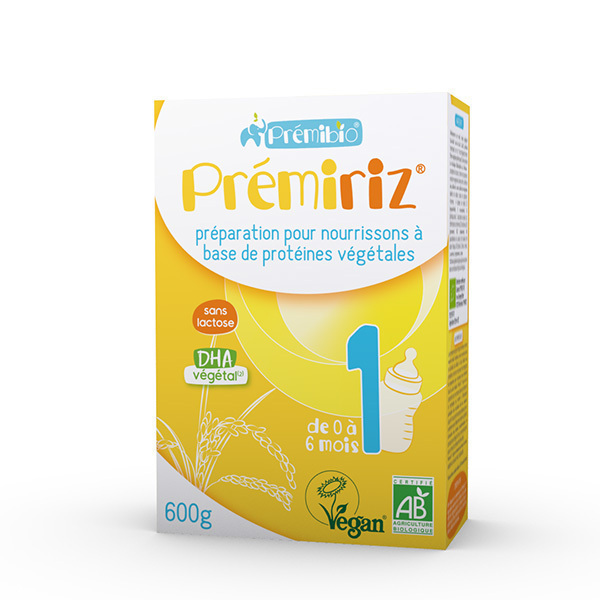 Prémibio - Premiriz 1er âge 0 à 6 mois - 600g