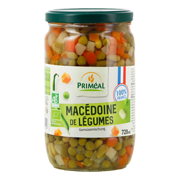 Priméal - Macédoine de légumes origine France 720ml