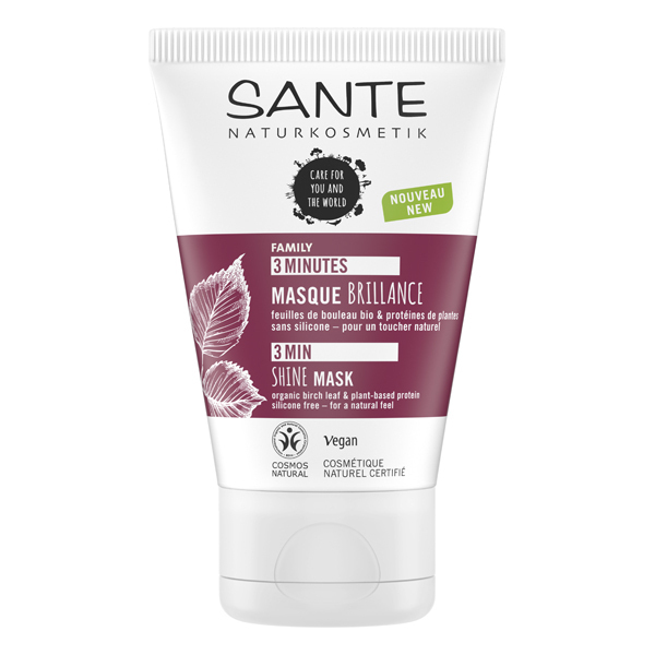 Santé - Masque Brillance 3 minutes bouleau 100ml Santé - Masque Brillance 3 minutes bouleau 100ml