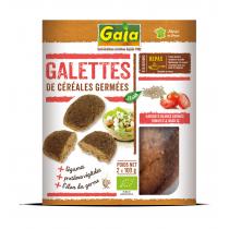 Gaïa - Galettes de céréales germées haricots blancs tomates basilic 2x1