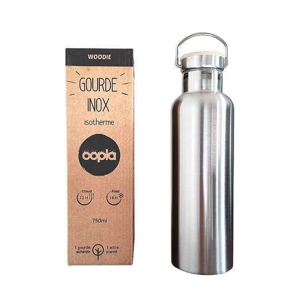 OOPLA - Gourde inox isotherme 750 ml