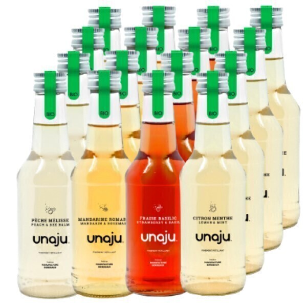 Vinaccus - Kit Mixte Unaju Bio, 12 bouteilles de 25CL