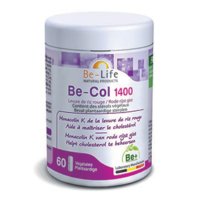 Be-Life - Be-Col 1400 (Levure de riz rouge) 60 gélules