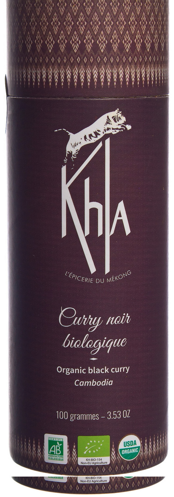 Khla - Curry noir en poudre - bio - 100g