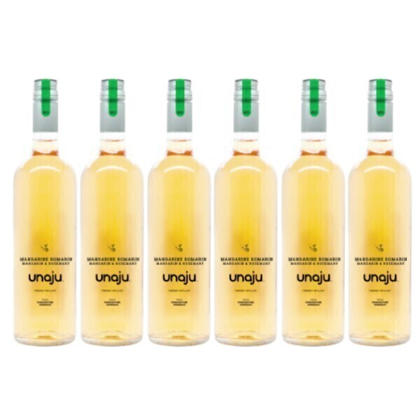 Vinaccus - Unaju Mandarine Romarin Bio, 6 bouteilles de75CL
