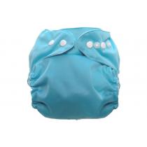 P'tits Dessous - Couche lavable bébé So Easy, Taille Unique (3-15kg) - Turquoise