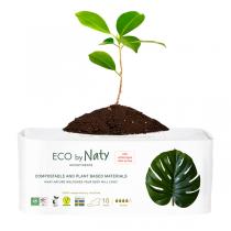 Eco by Naty - 10 Serviettes pour fuites urinaires - Extra Long
