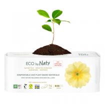 Eco by Naty - 14 Serviettes hygiéniques écologiques - Normal
