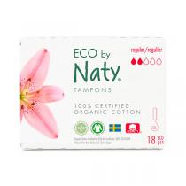 Eco by Naty - 18 Tampons sans applicateur - Normal