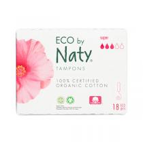Eco by Naty - 18 Tampons sans applicateur - Super