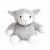 Peluche Bouillotte Mouton Gris - Made in France