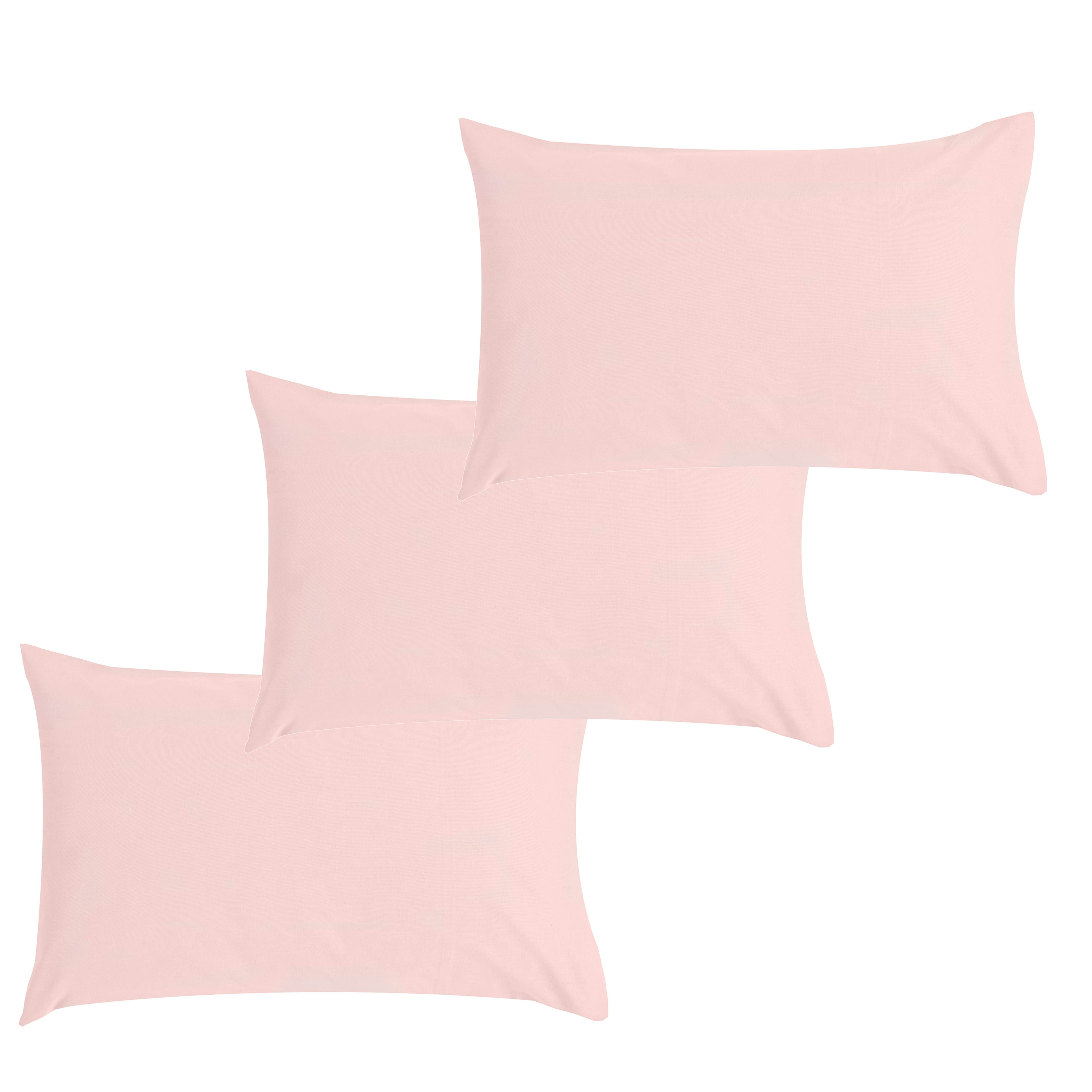 Lot X3 Taies D Oreiller Bebe 40x60 Cm Coton Bio Rose Petale P Tit Basile