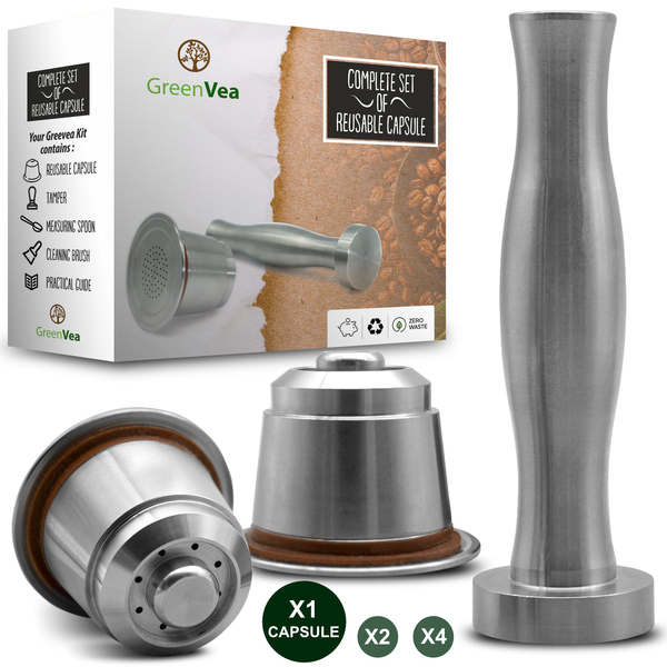 Greenvea - 1 capsules Nespresso rechargeable