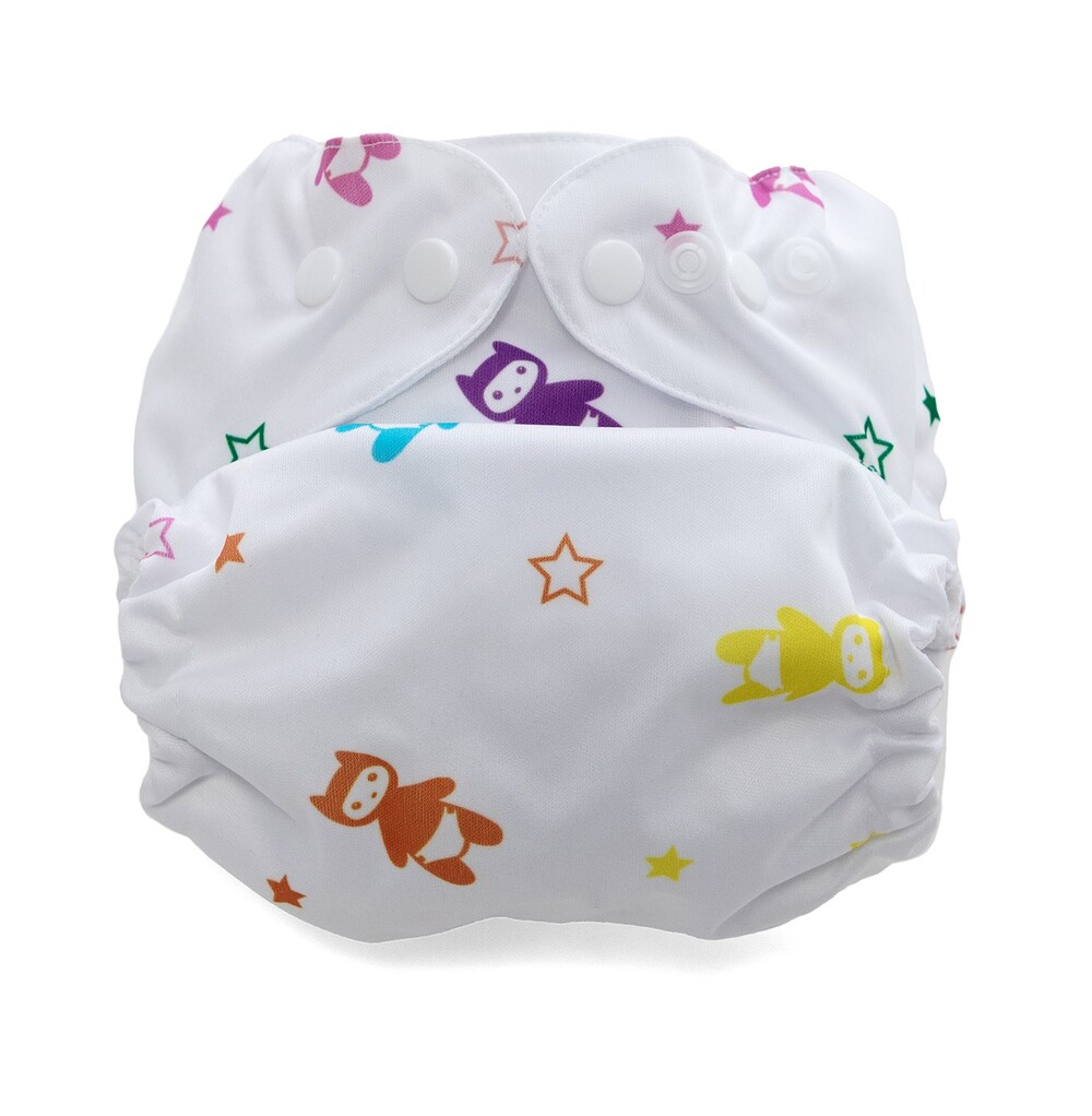 P'tits Dessous - Couche lavable bébé So Easy, Taille Unique (3-15 kg) - Multi P'tits Dessous - Couche lavable bébé So Easy, Taille Unique (3-15 kg) - Multi