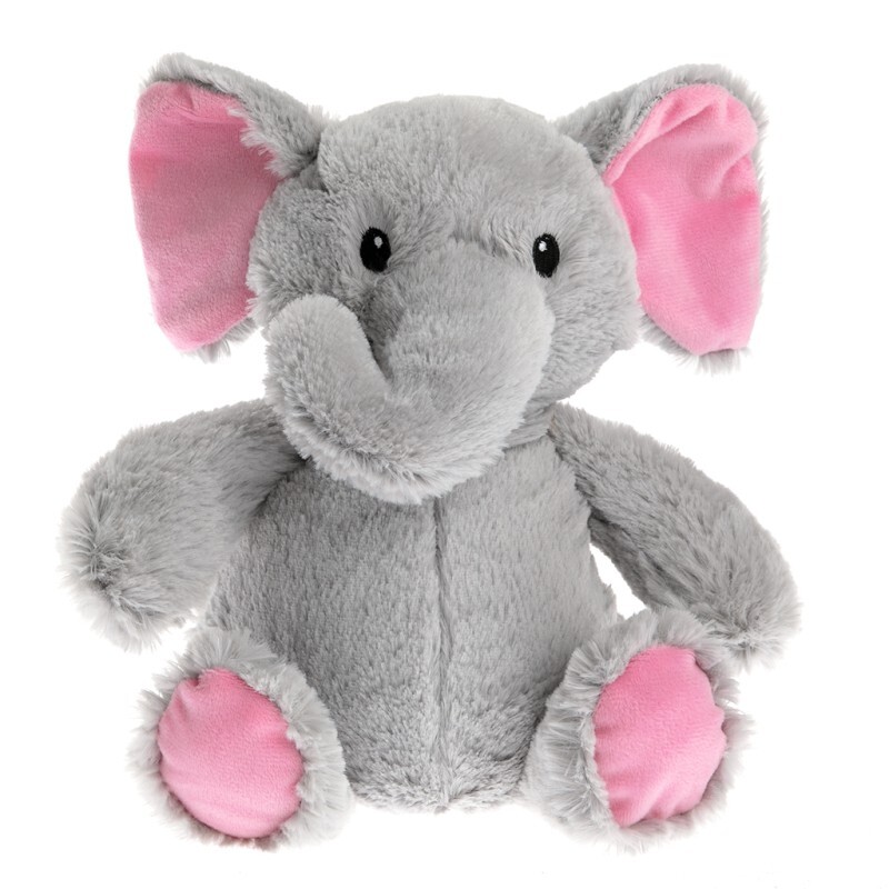 Pelucho - Peluche Bouillotte Eléphant - Made in France