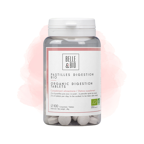 Belle & Bio - Pastilles Digestion Bio x 100 - Certifié AB par Ecocert